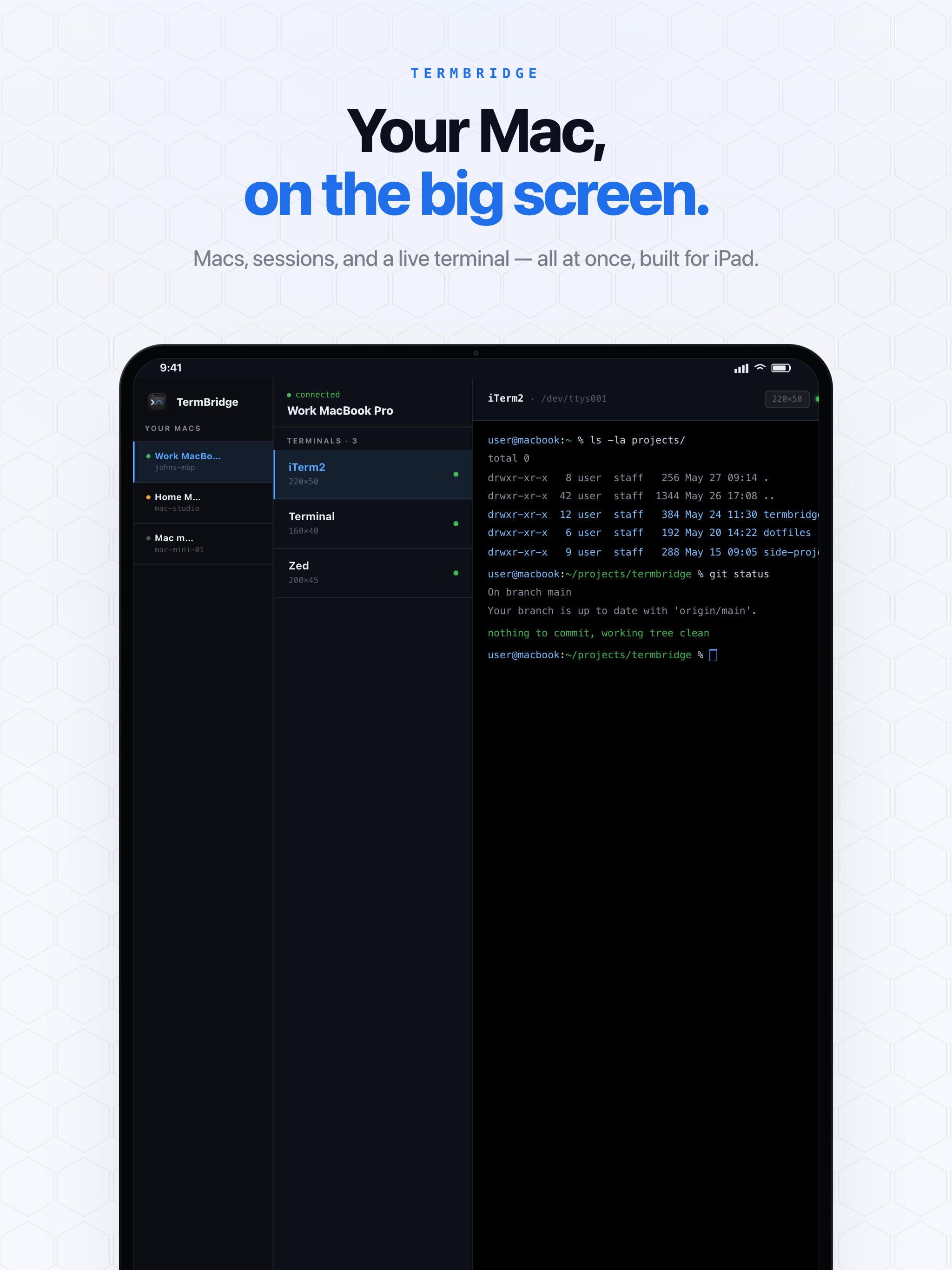 Solving Mobile Coding Concurrent Session Pains with Mac Terminal 